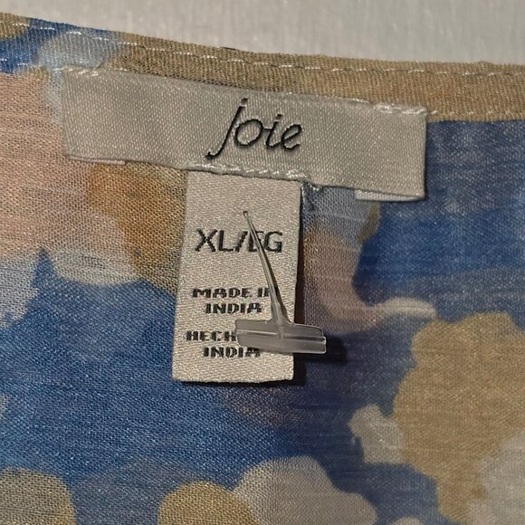 Joie Women's Floral Tiered Printed Tiered Maxi Dress, Sz XL, NWT, MSRP $268 - Picture 9 of 11